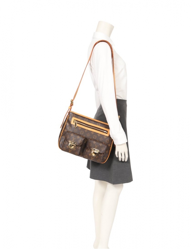 ルイヴィトン LOUIS VUITTON ショルダーバッグ ハドソンGM