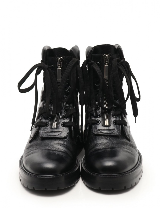 SAINT LAURENT もろう PARIS ブーツ ヴァッシーリ 現行品 41