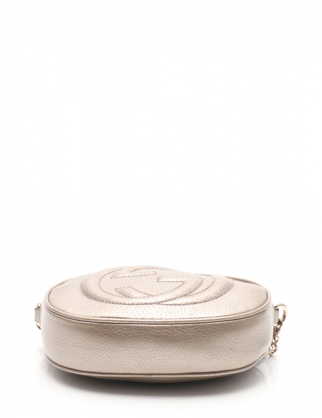 m65【美品】グッチ　GG ソーホー　レザー　タッセルチェーン　ショルダーバッグ GUCCI グッチ SOHO/ソーホー チェーンショルダーバッグ GG