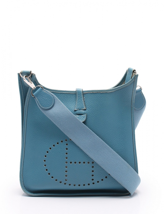 エルメス HERMES ショルダーバッグ エブリン1 アン PM ブルージーン 