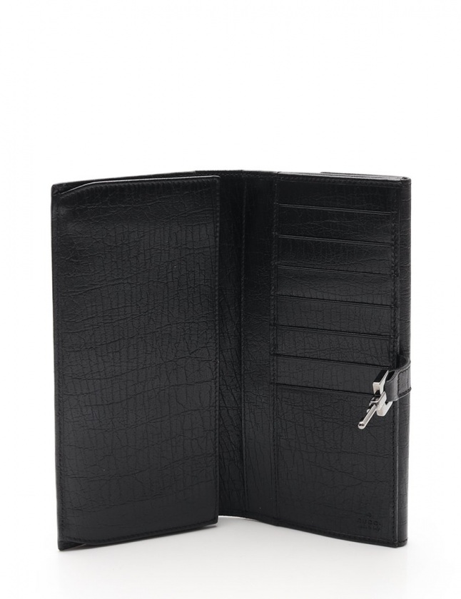 グッチ GUCCI 財布 ジャッキー GGキャンバス 黒 小物 キャンバス