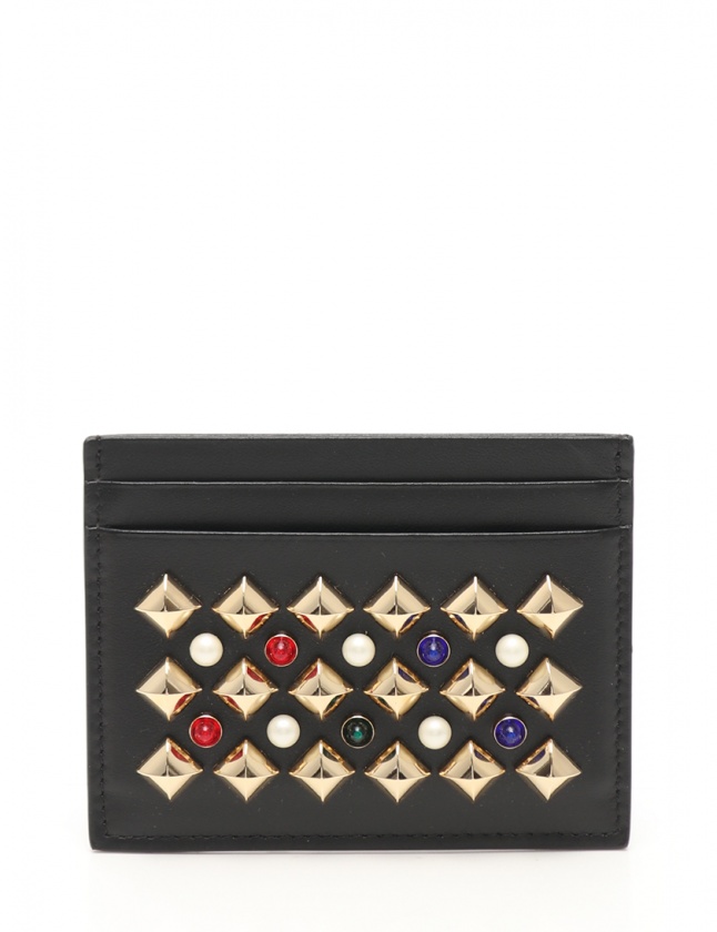 クリスチャンルブタン Christian louboutin カードケース KIOS 黒 小物 