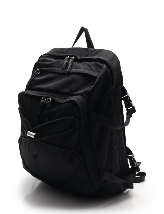 プラダ PRADA バックパック 黒 VZ0055 ナイロン レディース 114 