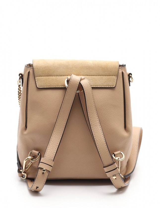 Chloé クロエ FAYE フェイ リュック バックパック 2WAY ベージュ Chloé クロエ FAYE フェイ リュック バックパック 2WAY ベージュ