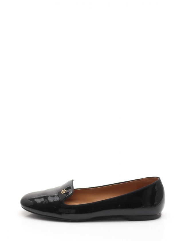 トリーバーチ フラットシューズ 9.5 黒 ブラック トリーバーチ TORY BURCH バレエシューズ フラットシューズ