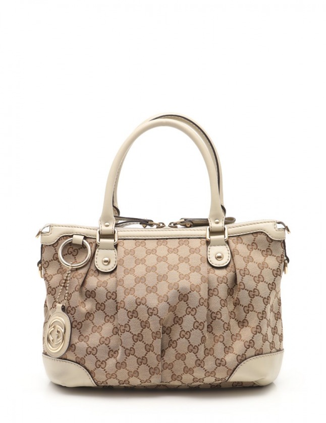 グッチ GUCCI ハンドバッグ GGキャンバス ディアマンテ スーキー 