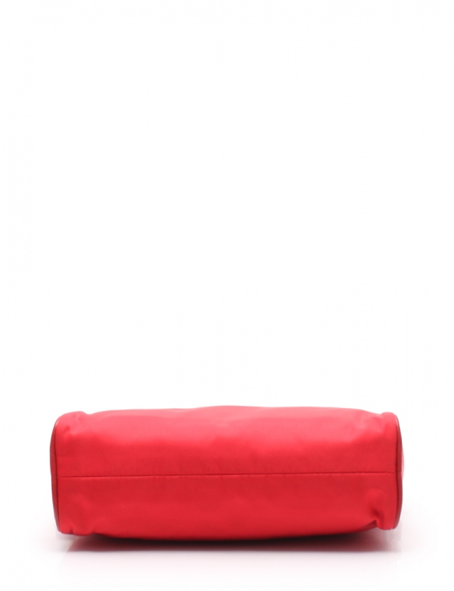 プラダ PRADA ワンショルダーバッグ 赤 BN1834 ナイロン レザー