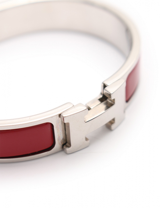 HERMES バングル レッド クリッククラックPM 楽天市場】エルメス HERMES レッド クリッククラック PM レッド