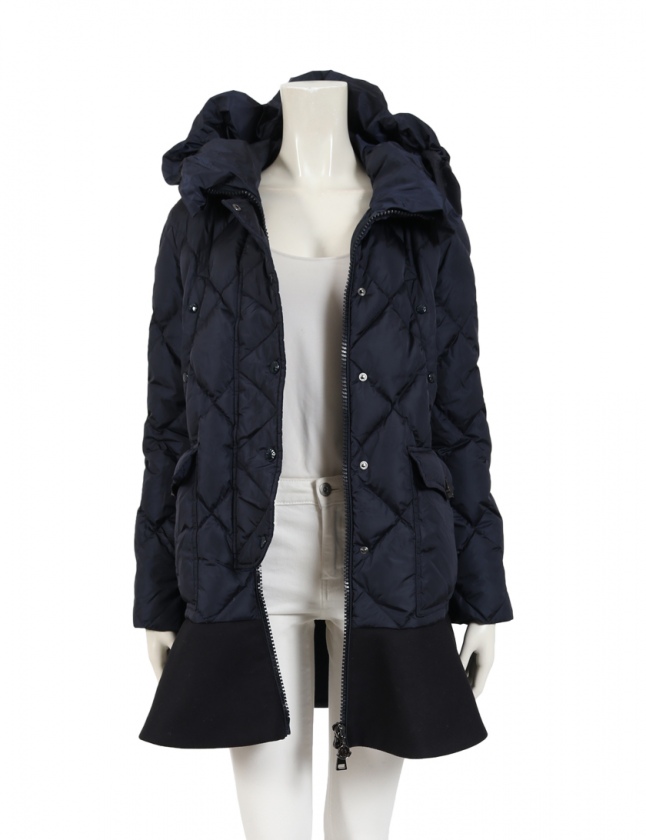 モンクレール MONCLER ダウンコート ヴァロジェッテ ネイビー 1 
