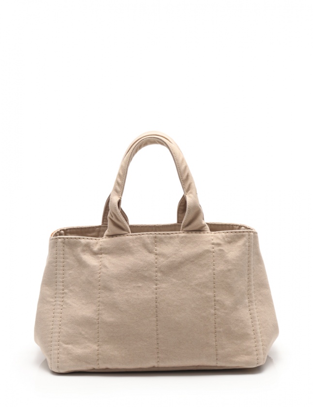 プラダ PRADA トートバッグ カナパ ライトベージュ B1877B デニム 