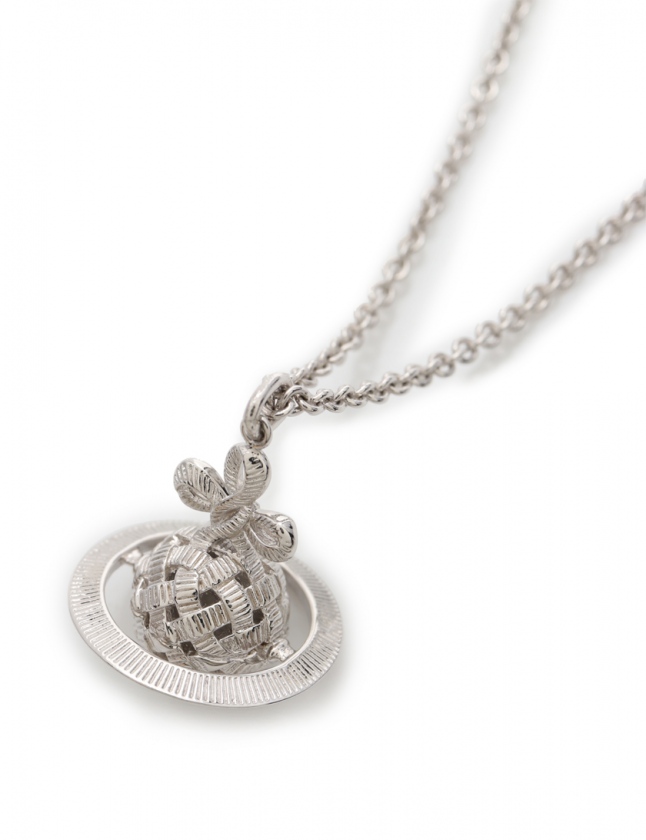 ヴィヴィアンウエストウッド Vivienne Westwood ネックレス シモーネ シルバー アクセサリー オーブ リボン レディース 114 ベクトルパーク
