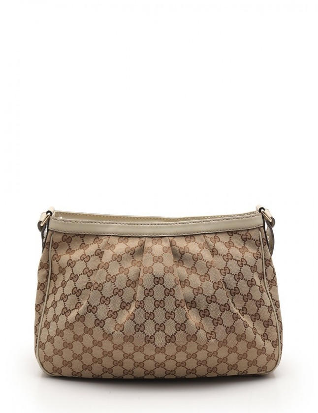 グッチ GUCCI ショルダーバッグ スーキー GGキャンバス ベージュ 