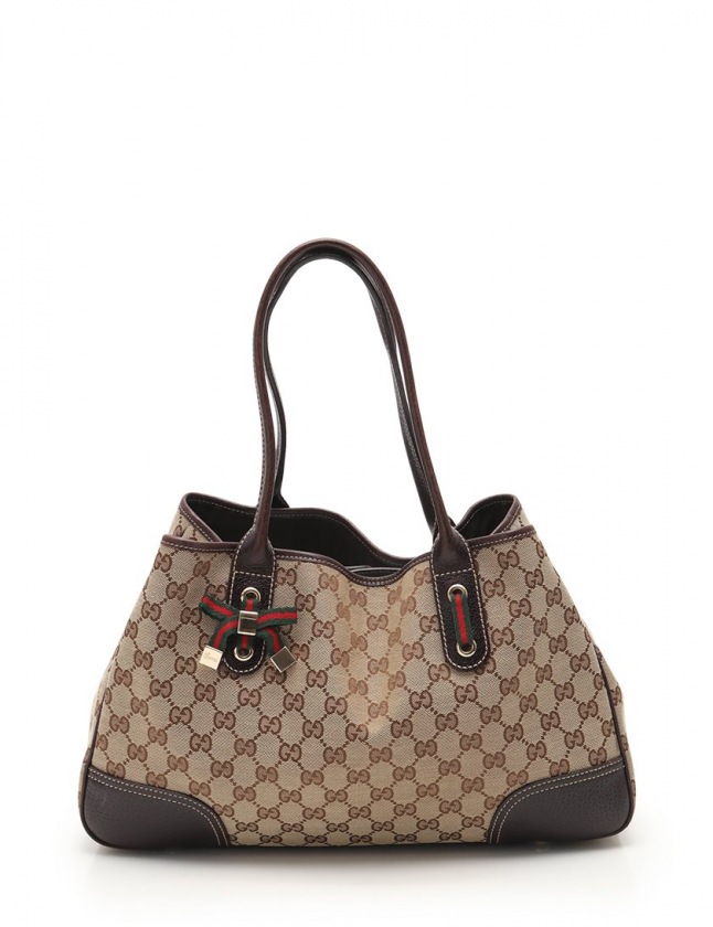グッチ GUCCI トートバッグ プリンシー GGキャンバス シェリーライン  