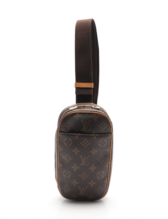 LOUIS VUITTON モノグラム PVC ポシェットガンジュ M51870 ルイ