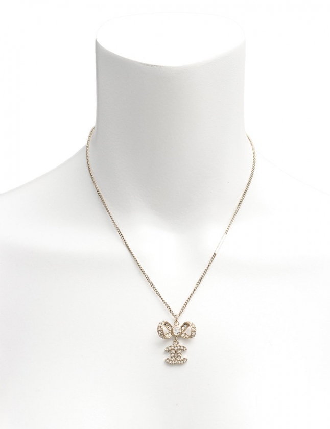 シャネル CHANEL ネックレス ココマーク ゴールド アクセサリー ライン 