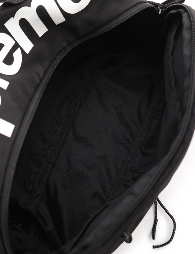 シュプリーム SUPREME ボディバッグ ウエストポーチ ウエストバッグ 黒 