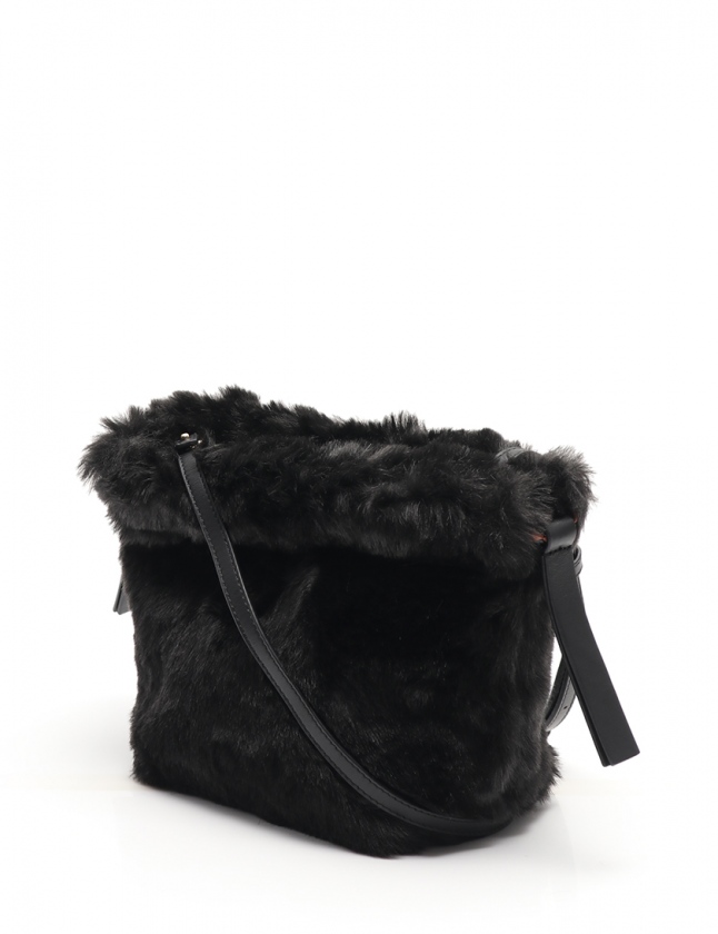 FURLA カオス ファー バッグ