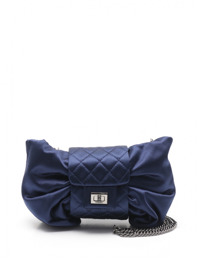 シャネル CHANEL チェーンショルダーバッグ 2.55 マトラッセ リボン  