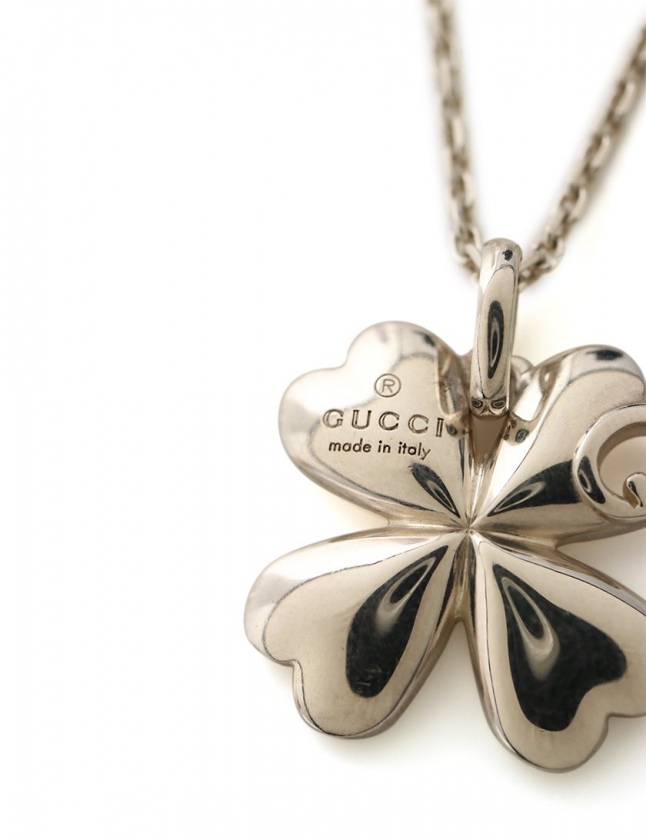 グッチ GUCCI ネックレス ペンダント Gロゴ シルバー