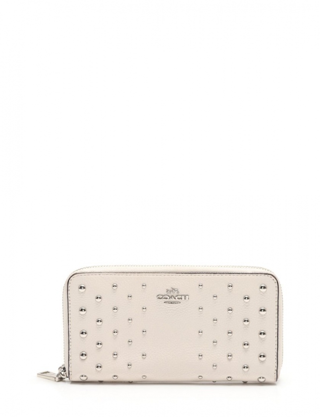 コーチ COACH ラウンドファスナー長財布 アコーディオン ジップ 