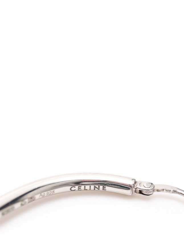 CELINE (セリーヌ) ヴィンテージシルバーピアス 中古】CELINE セリーヌ  