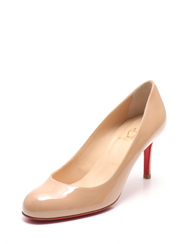クリスチャンルブタン Christian louboutin パンプス ヌード 37.5 