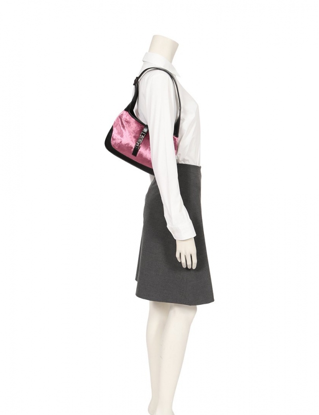 グッチ GUCCI ワンショルダーバッグ ジャッキー ピンクパープル 001 