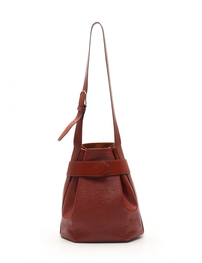 ルイヴィトン LOUIS VUITTON ショルダーバッグ サックデポール エピ 