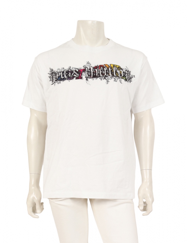 ルイヴィトン LOUIS VUITTON カットソー Tシャツ 白 L トップス 半袖 