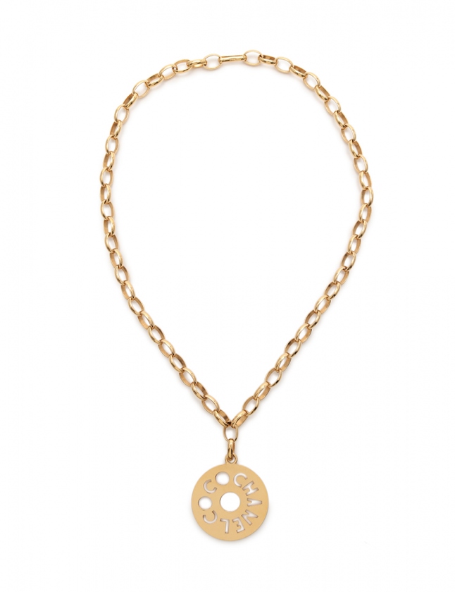 CHANELチェーン　ネックレス　ゴールドカラー シャネル CHANEL チェーンネックレス ゴールド アクセサリー