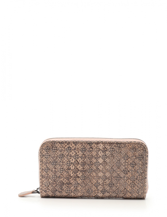 新品未使用] てかてか BOTTEGA VENETA ザ・ポーチ パイソン
