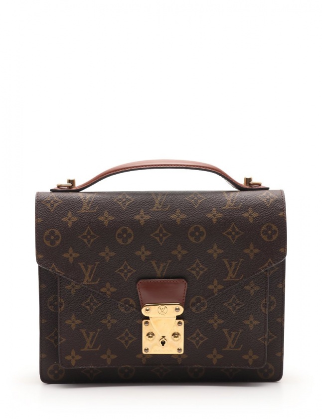 期間限定 綺麗【LOUISVUITTONルイヴィトン】モンソー モノグラム 2way