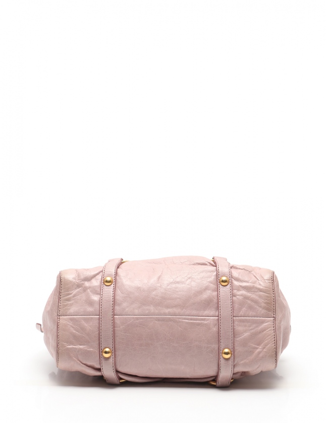 ミュウミュウ miumiu ハンドバッグ ショルダーバッグ ピンク RN0647