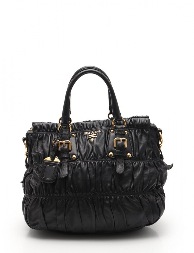 プラダ PRADA ハンドバッグ ショルダーバッグ 黒 BN2393 レザー NAPPA 