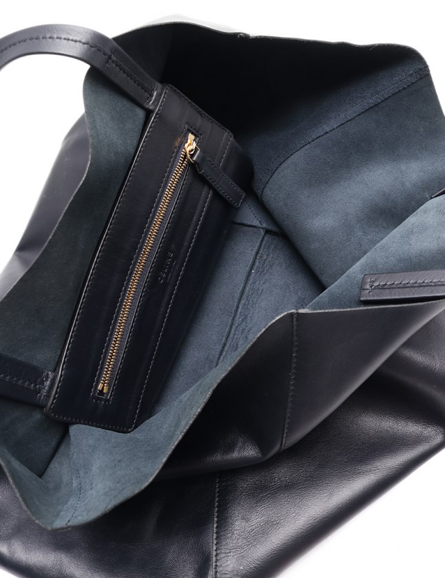 CÉLINE カバ　ブラック セリーヌ CELINE トートバッグ カバ ファントム ダークネイビー
