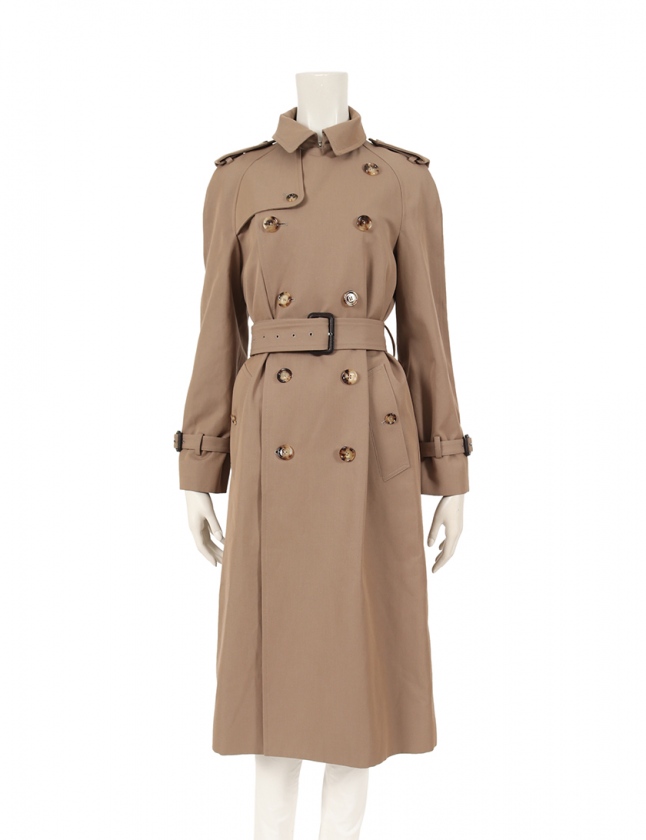 セリーヌ CELINE トレンチコート ダブルブレスト クラシック ベージュ  