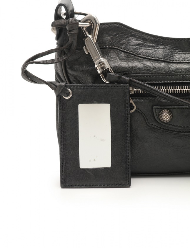 BALENCIAGA バレンシアガ ショルダーバッグ ジャイアントヒップ 黒 バレンシアガ/ショルダーバッグ/ザ・ジャイアントヒップ/グレー