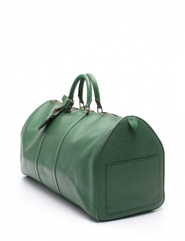 ルイヴィトン LOUIS VUITTON ボストンバッグ キーポル55 エピ ボルネオ 