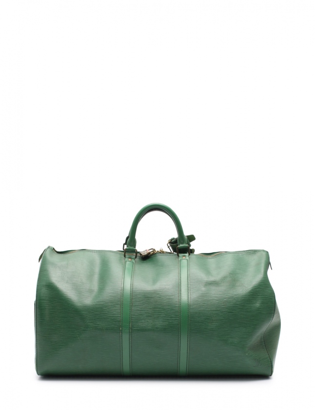 ルイヴィトン LOUIS VUITTON ボストンバッグ キーポル55 エピ ボルネオ