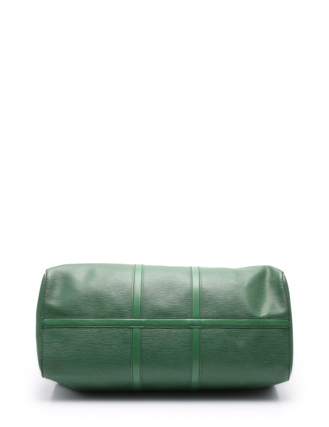 鑑定済み　良品✨　ルイヴィトン　エピ　キーポル55 ボストンバッグ　大容量　緑 鑑定済み 良品✨ ルイヴィトン エピ キーポル55 ボストンバッグ 大容量