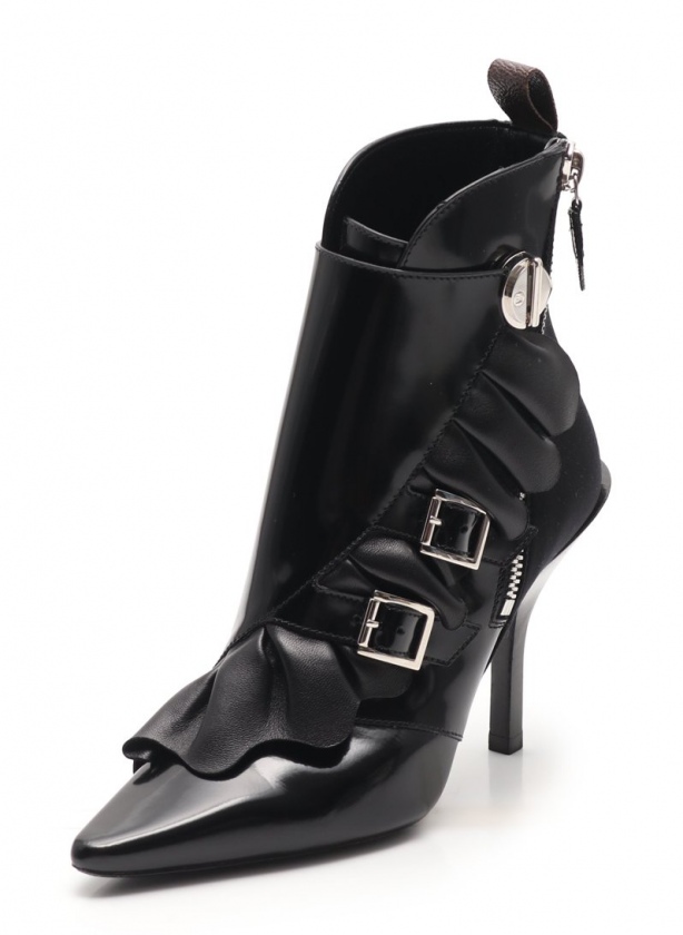 ルイヴィトン LOUIS VUITTON ショートブーツ LVジャネット ライン  