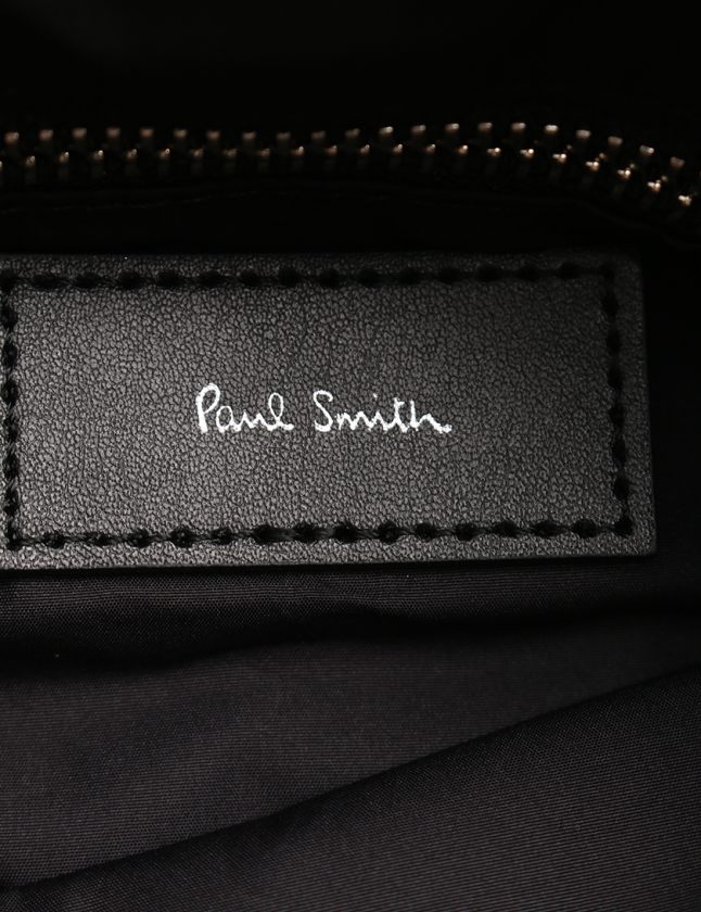【未使用品】ポールスミス チェックジャガード ショルダーバッグ ブラック ポールスミス PAUL SMITH ショルダーバッグ チェックジャカード