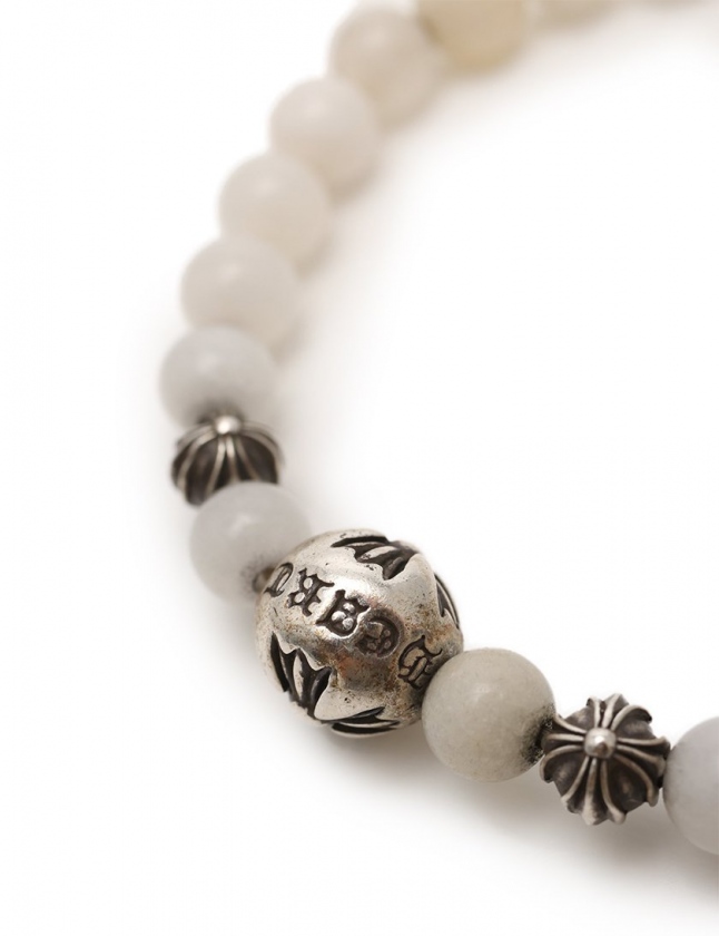 クロムハーツ CHROME HEARTS ブレスレット シルバー 白 アクセサリー  