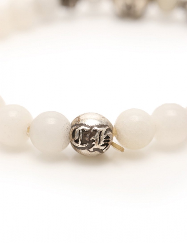 クロムハーツ CHROME HEARTS ブレスレット シルバー 白 アクセサリー  