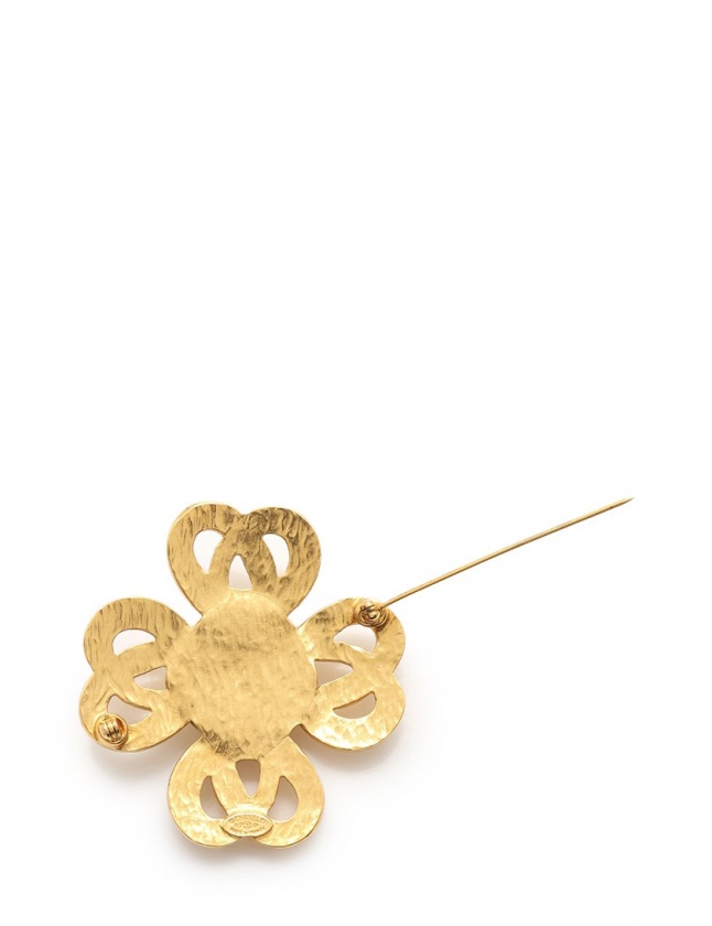 シャネル CHANEL ブローチ ココマーク ゴールド アクセサリー カラー
