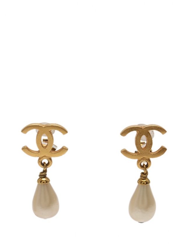 シャネル CHANEL イヤリング ココマーク ゴールド アクセサリー 