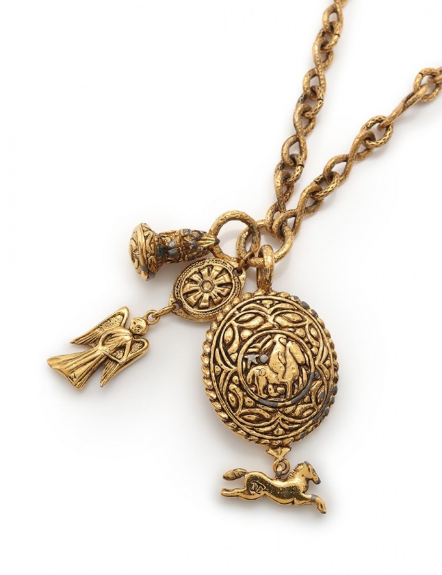 シャネル CHANEL チェーンロングネックレス ゴールド アクセサリー 