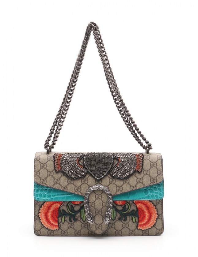 グッチ GUCCI チェーンショルダーバッグ ディオニュソス GGスプリーム 