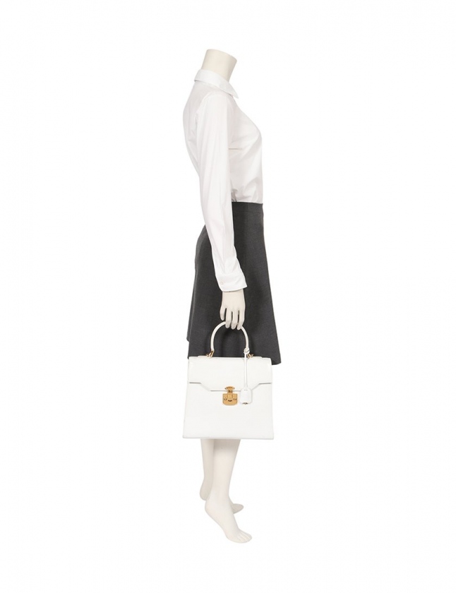 極美品　オールドグッチ　GUCCI レザー　ハンドバッグ　A4可能 ホワイト 楽天市場】【バッグ】GUCCI グッチ オールドグッチ マイクロGG