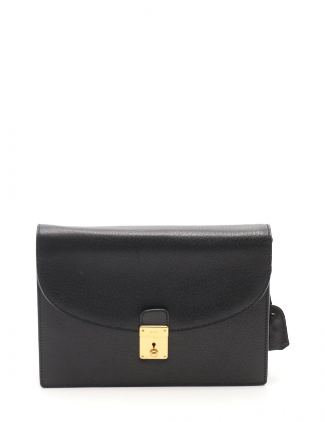 グッチ GUCCI クラッチバッグ セカンドバッグ 黒 018 122 3940 レザー 